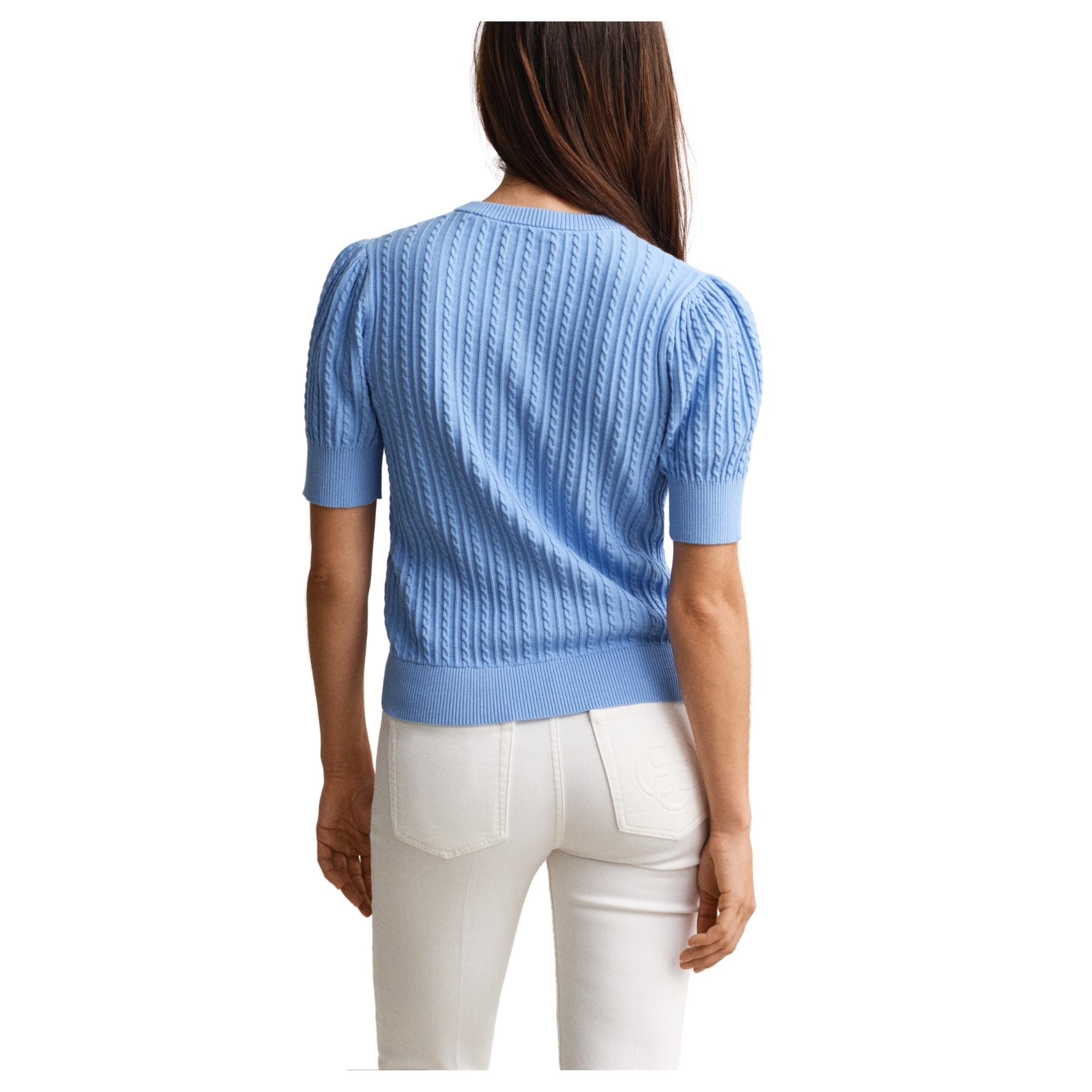 GANT Kardiganas moterims, Mėlyna, 4805450-424 Cardigans 3