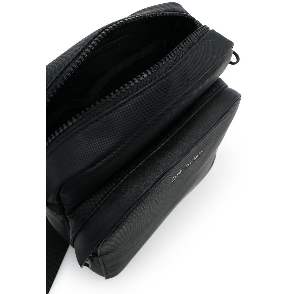 CALVIN KLEIN Rankinė per petį vyrams, Juoda, Pique reporter 4
