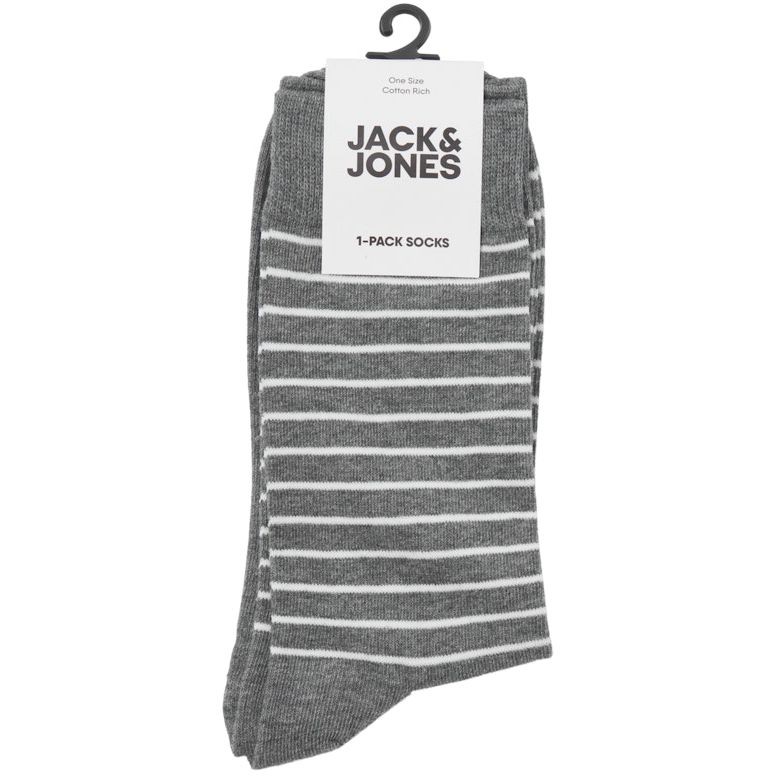 JACK & JONES Kojinės vyrams, Pilka, JACMILO SOCK 2