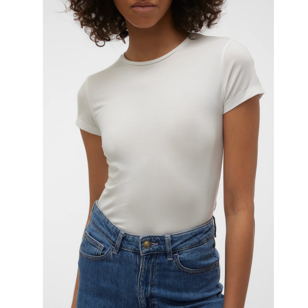 VERO MODA Marškinėliai moterims, Balta, Ines fionatop 2