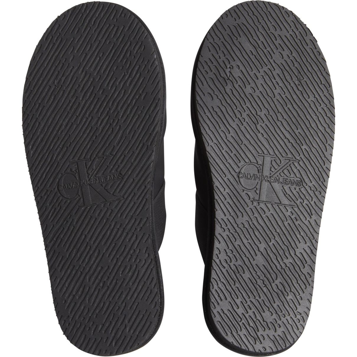 CALVIN KLEIN JEANS Namų šlepetės vyrams, Juoda, Home clog surfaces indoor 5