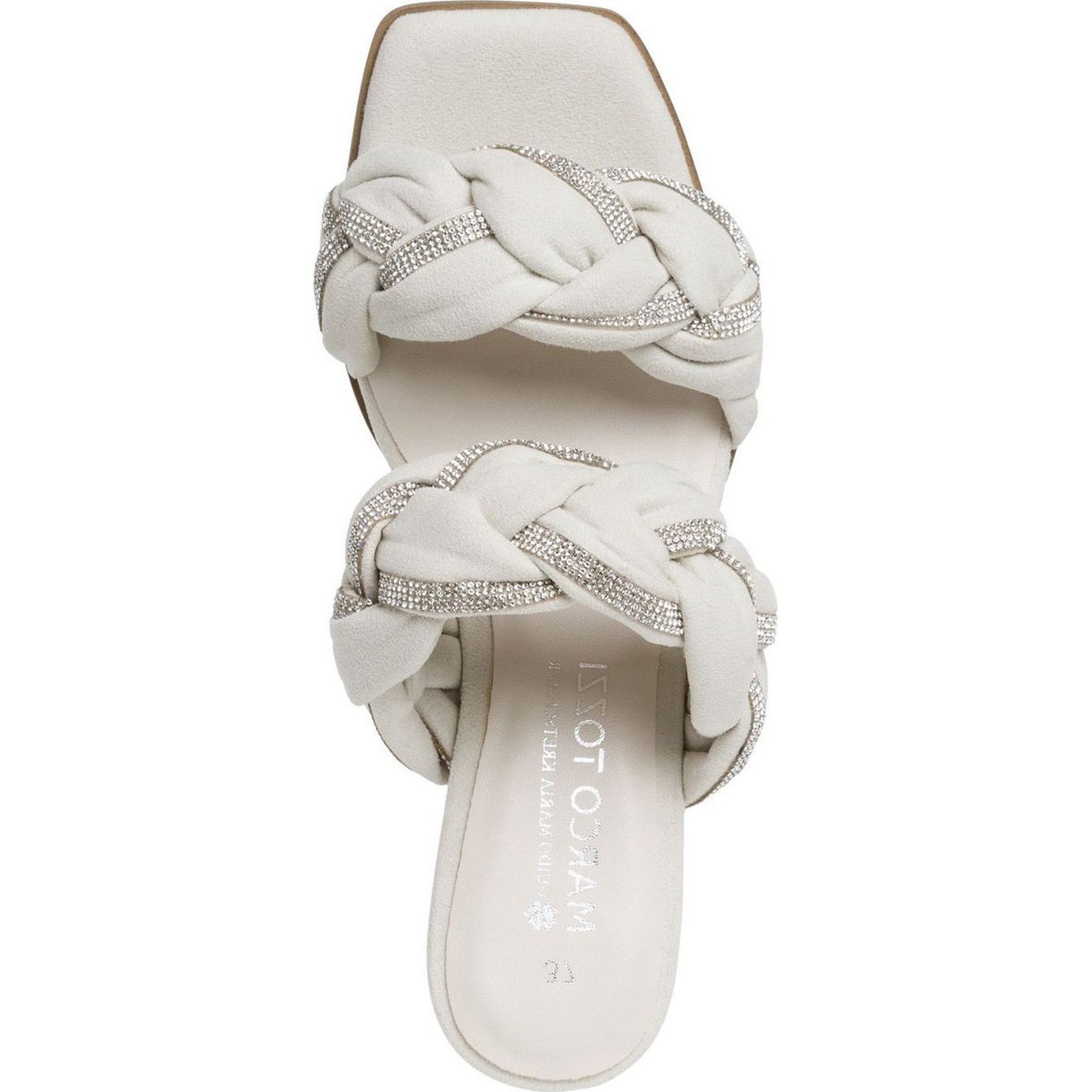 MARCO TOZZI Klumpės moterims, Smėlio, MULES 4