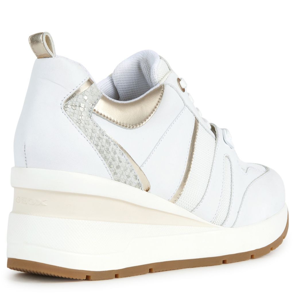 GEOX Sportiniai bateliai moterims, Balta, ZOSMA SPORT SHOES 4