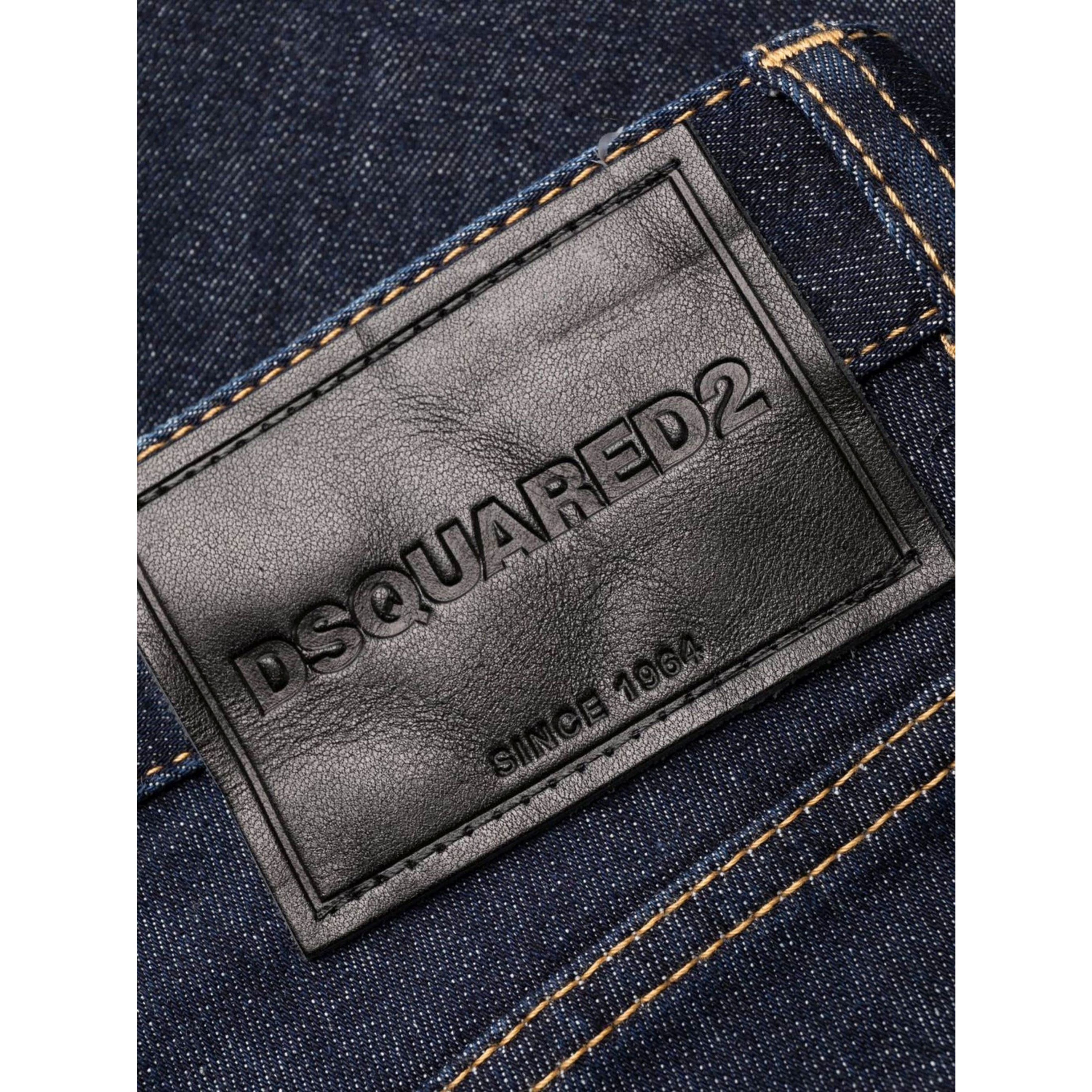 DSQUARED2 Aptempti džinsai vyrams, Mėlyna, B-icon cool guy jean 3