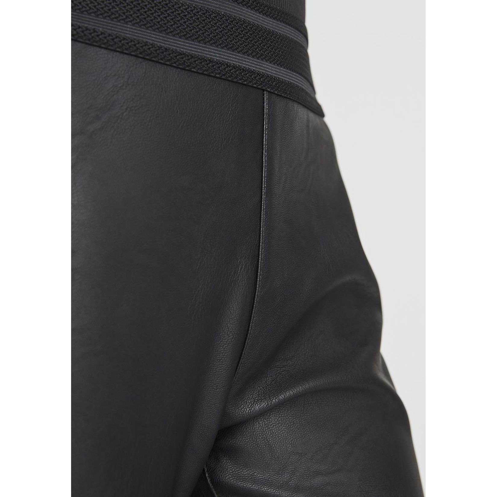 VERO MODA Kelnės moterims, Juoda, VMSTORM NW PU LE 4