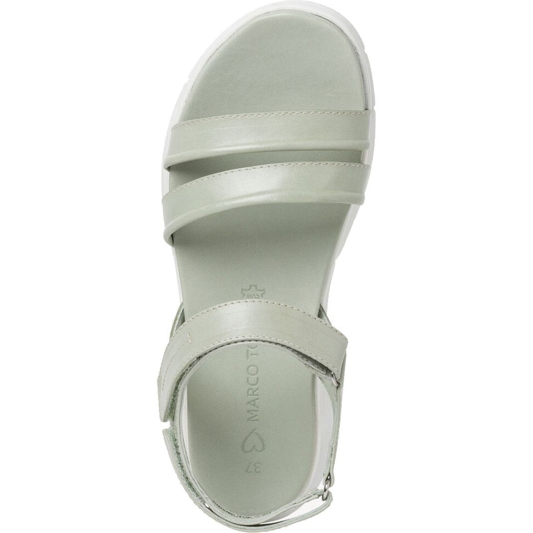 MARCO TOZZI Basutės moterims, Žalia, SANDALS 4