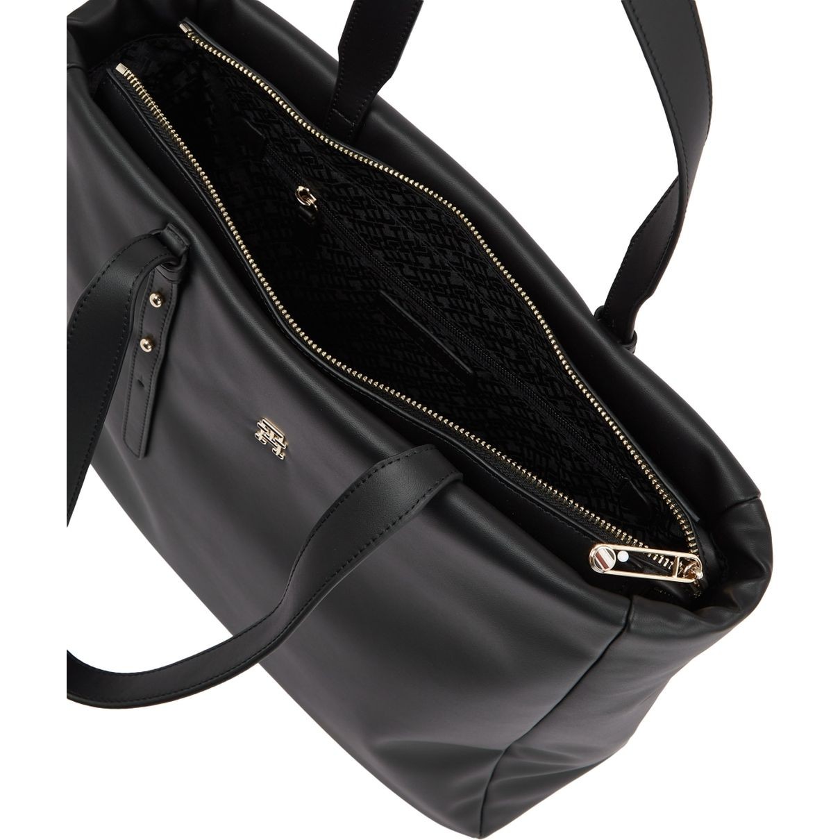 TOMMY HILFIGER Pirkinių krepšys moterims, Juoda, Soft tote 4