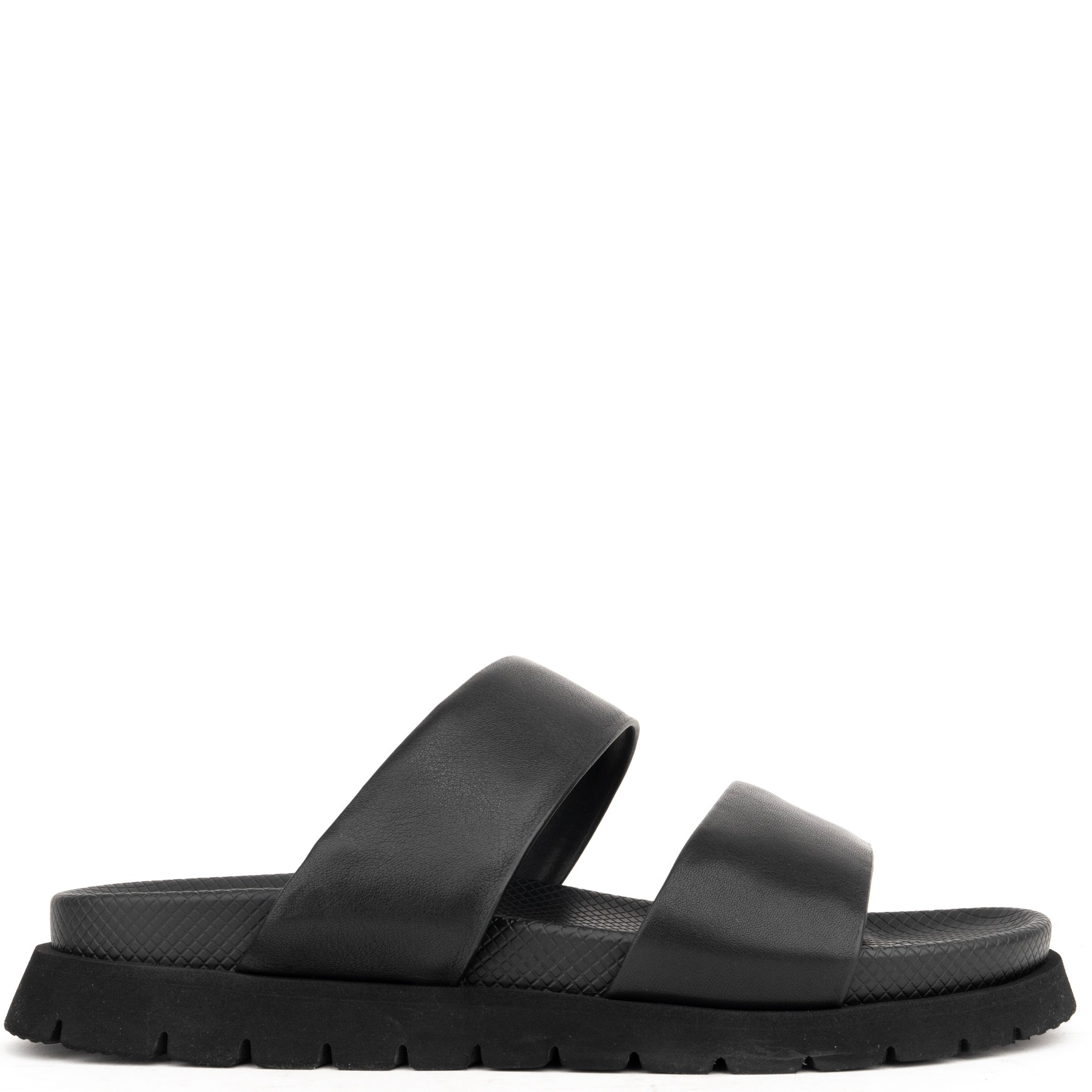 SERGIO MORETTI Šlepetės vyrams, Juoda, Slippers 2