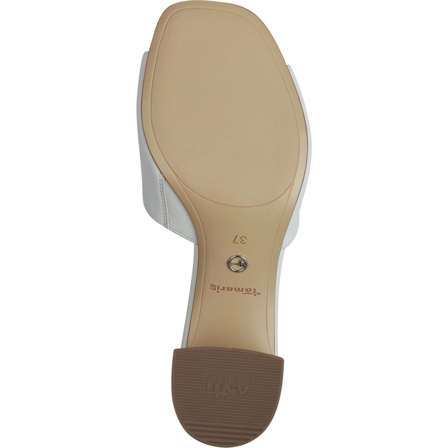 TAMARIS Klumpės moterims, Balta, Mules 5