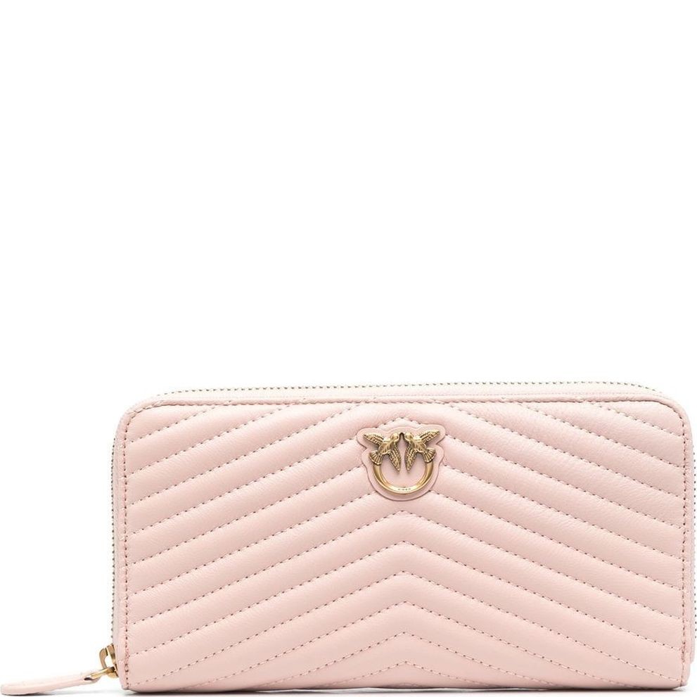 PINKO Piniginė moterims, Rožinė, Love birds wallets 1