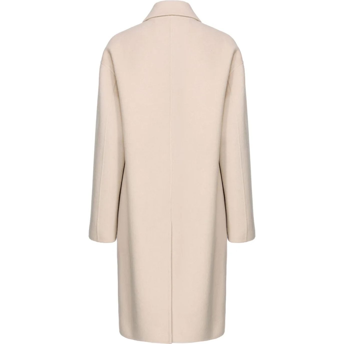 PINKO Paltas moterims, Smėlio, Cacciavite wool coat 2