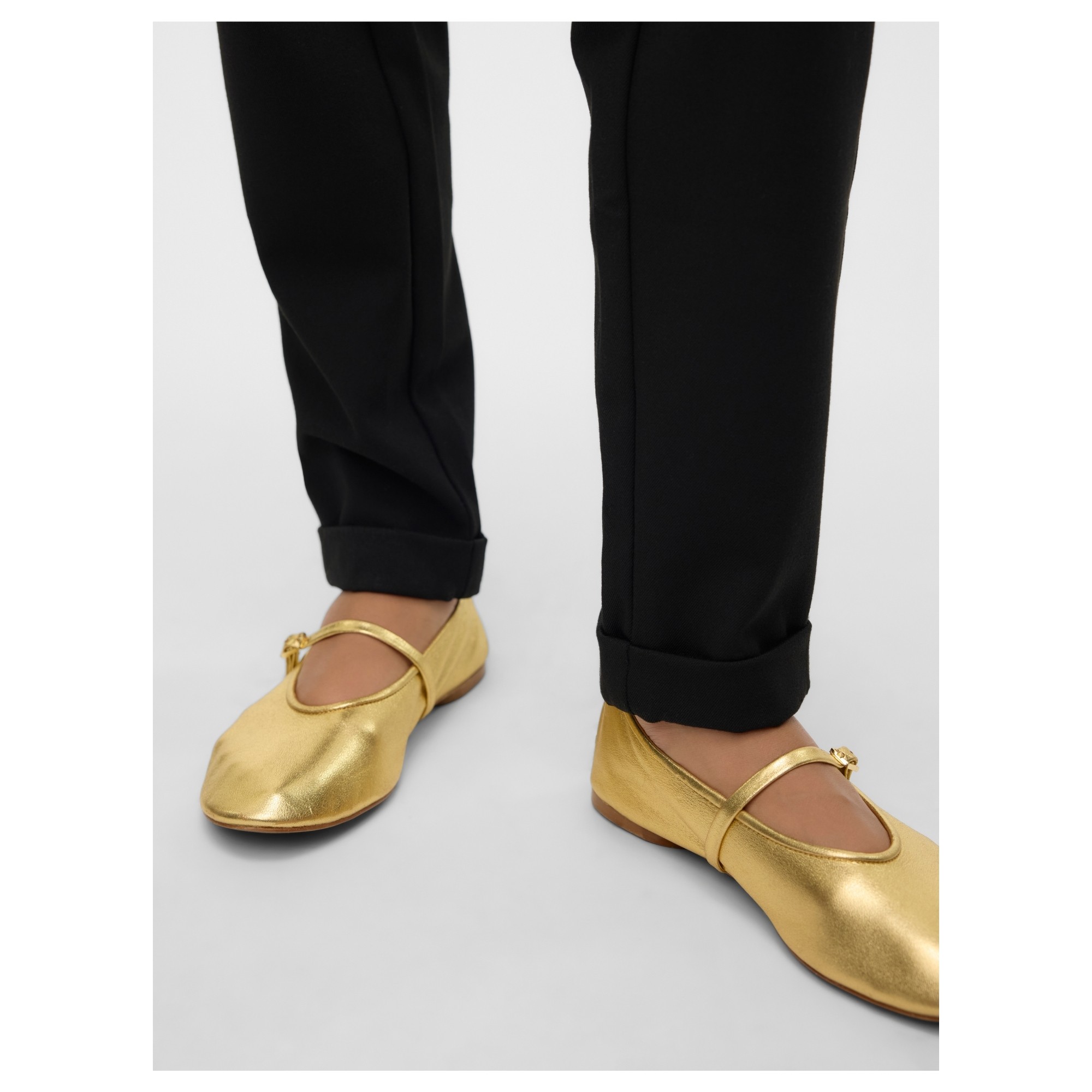 VERO MODA Kelnės moterims, Juoda, Maya 3