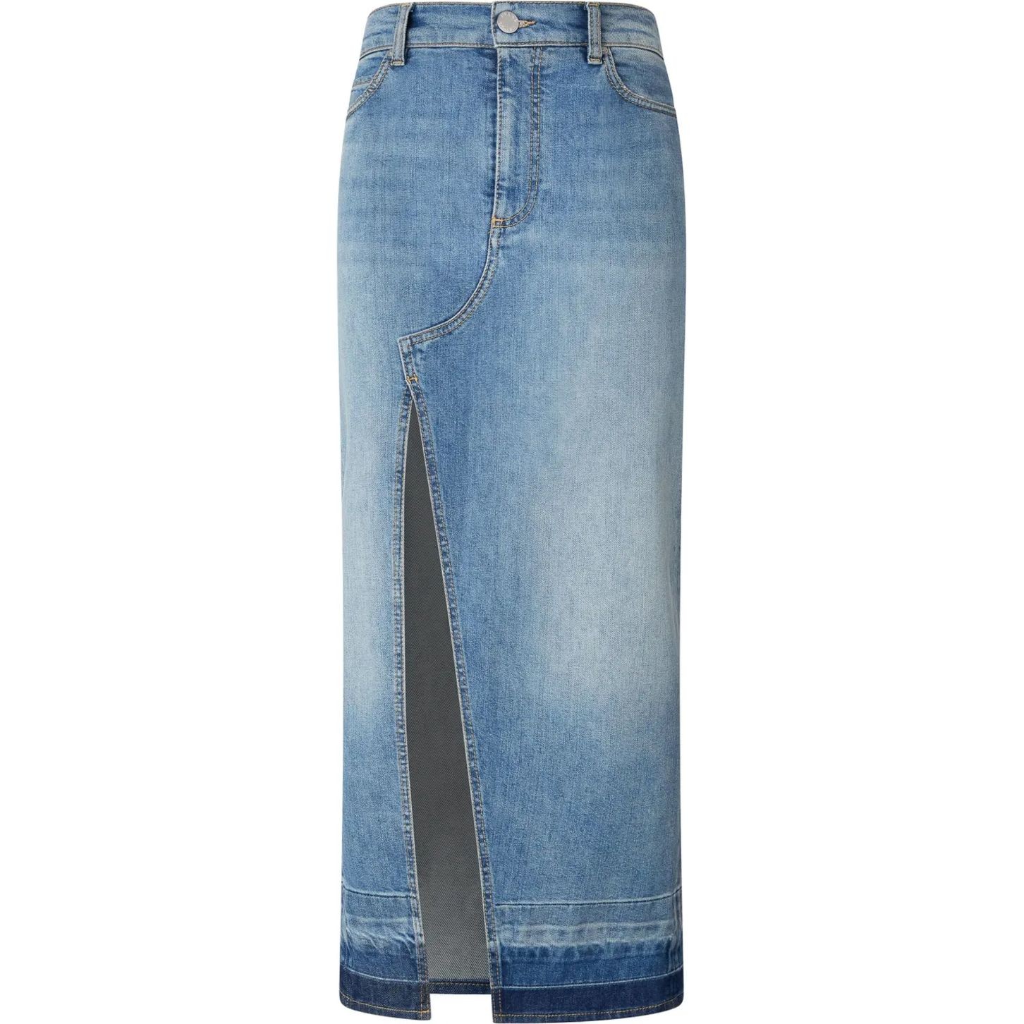 PINKO Midi sijonas moterims, Mėlyna, Cairo skirt 1