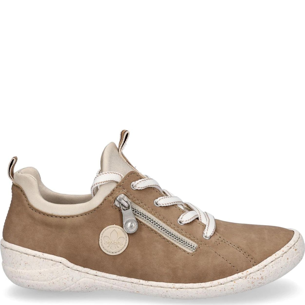 RIEKER Laisvalaikio bateliai moterims, Smėlio, Laisvalaikio bateliai 2