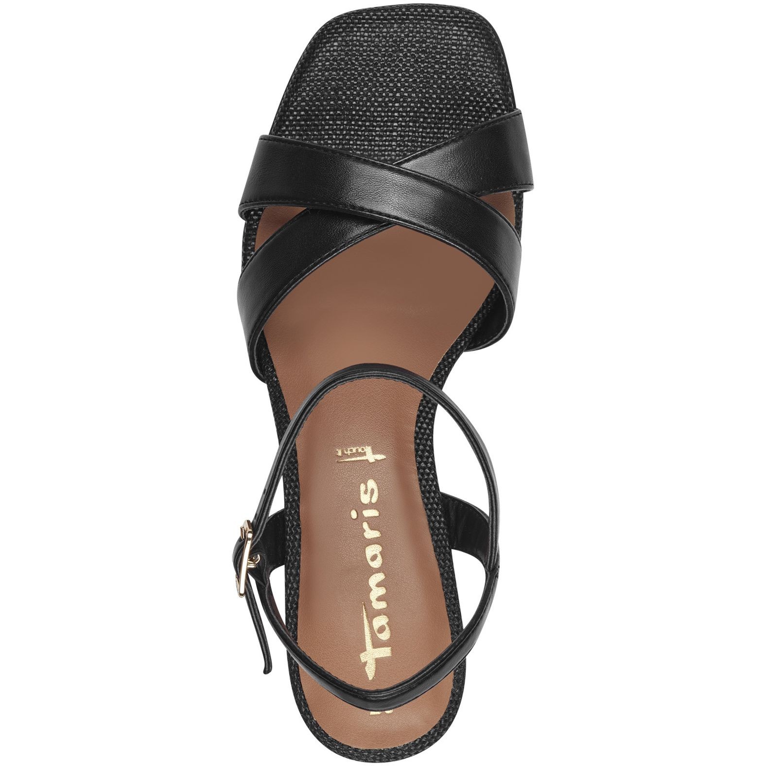 TAMARIS Basutės moterims, Juoda, Sandals 4