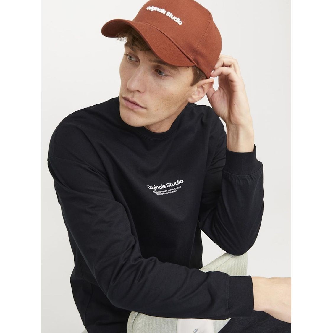 JACK & JONES Marškinėliai vyrams, Juoda, Jorvesterb t-shirts 7