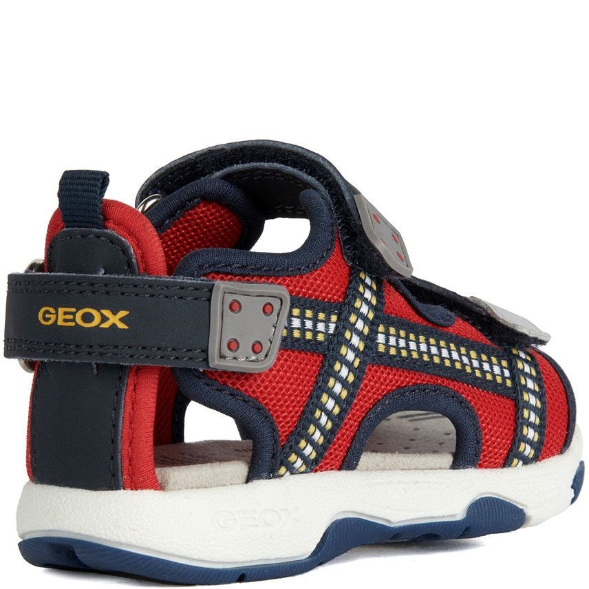 GEOX Basutės berniukams, Raudona, SANDALS MULTY 4
