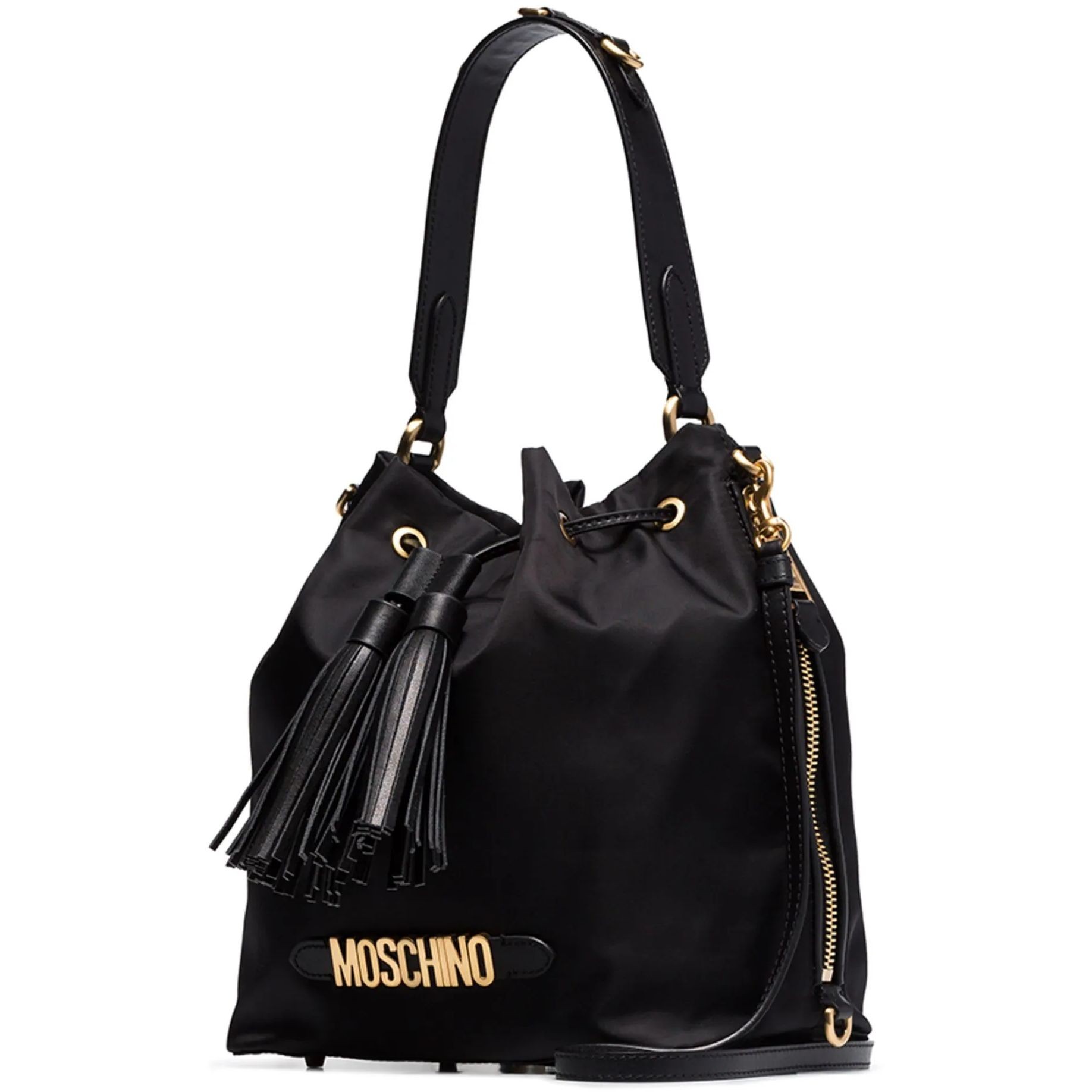 MOSCHINO Kuprinė moterims, Juoda, Shoulder bag 3
