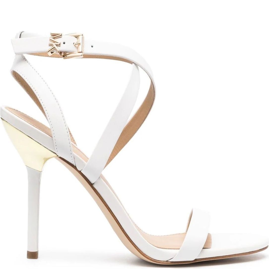 MICHAEL KORS Basutės moterims, Balta, Asha sandal 2