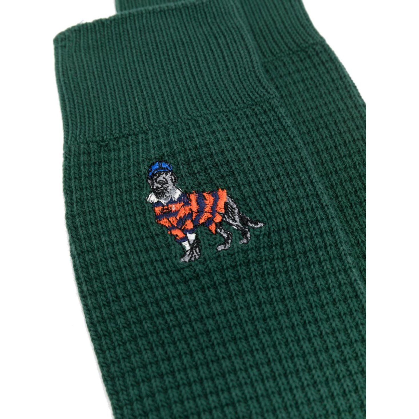 POLO RALPH LAUREN Kojinės vyrams, Žalia, Crew sock single 2