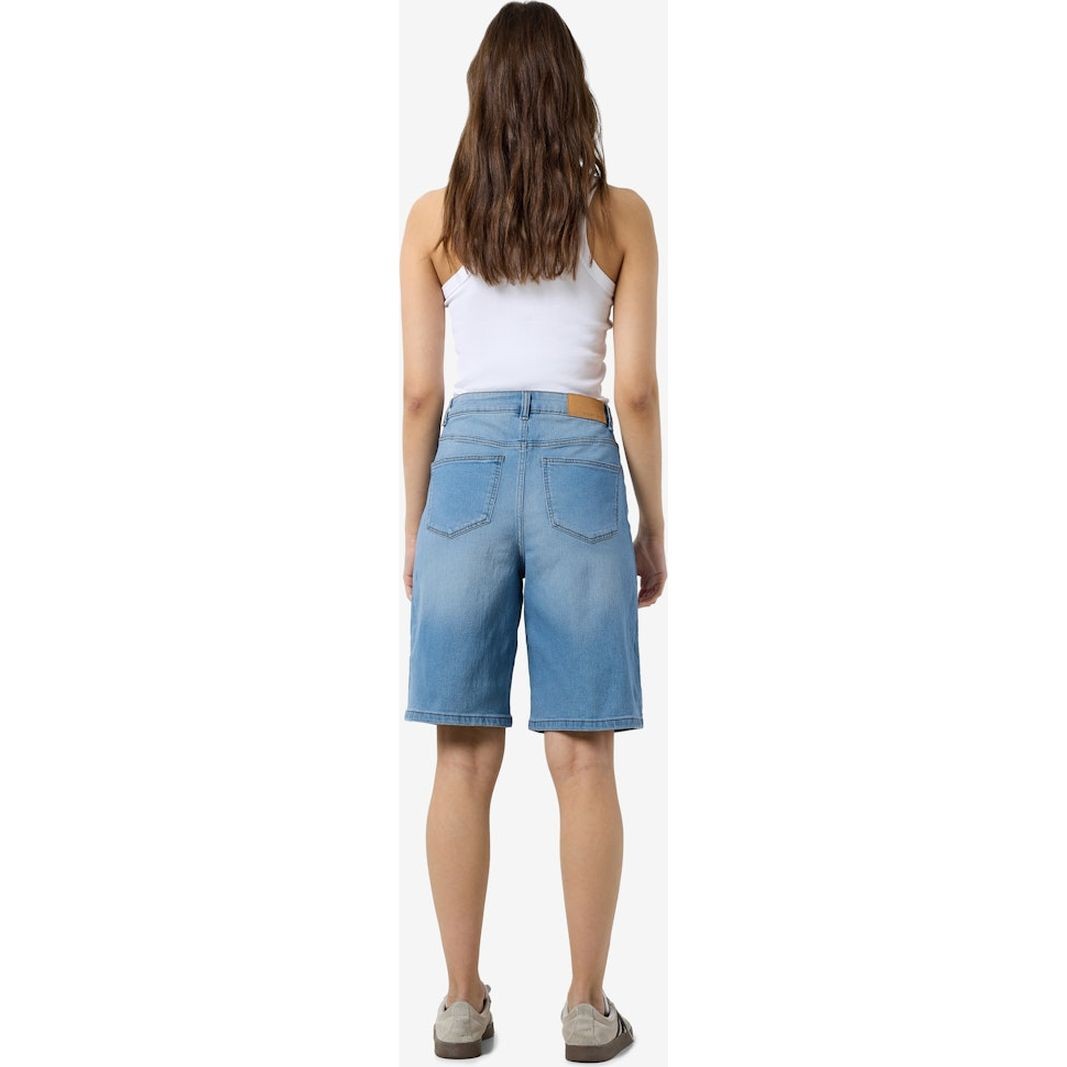 NOISY MAY Šortai moterims, Mėlyna, NMLIRA HW LONG DENIM 7