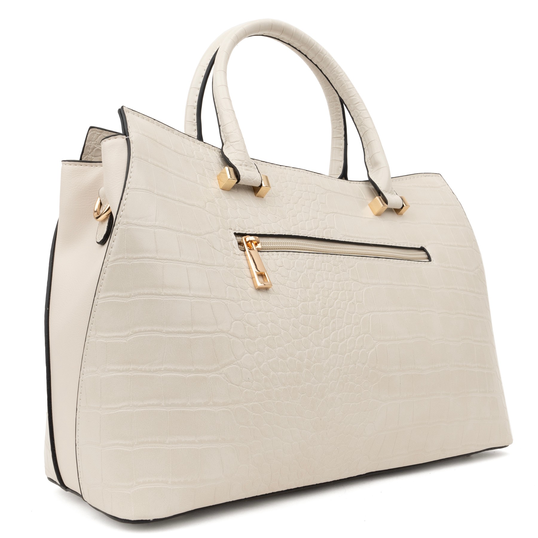 JULICE Pirkinių krepšys moterims, Smėlio, Tote bag 2