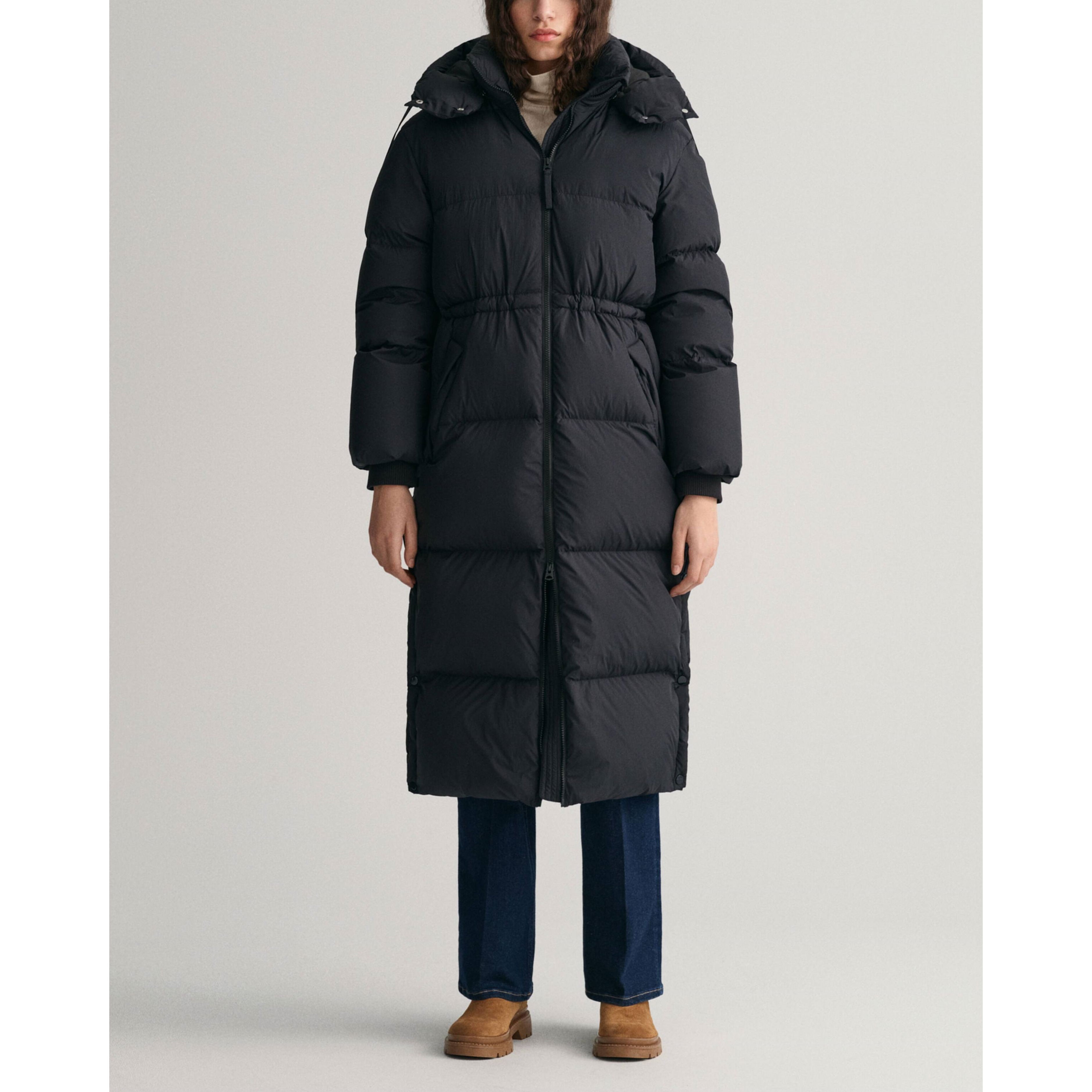 GANT Striukė moterims, Juoda, FULL LENGTH DOWN 2