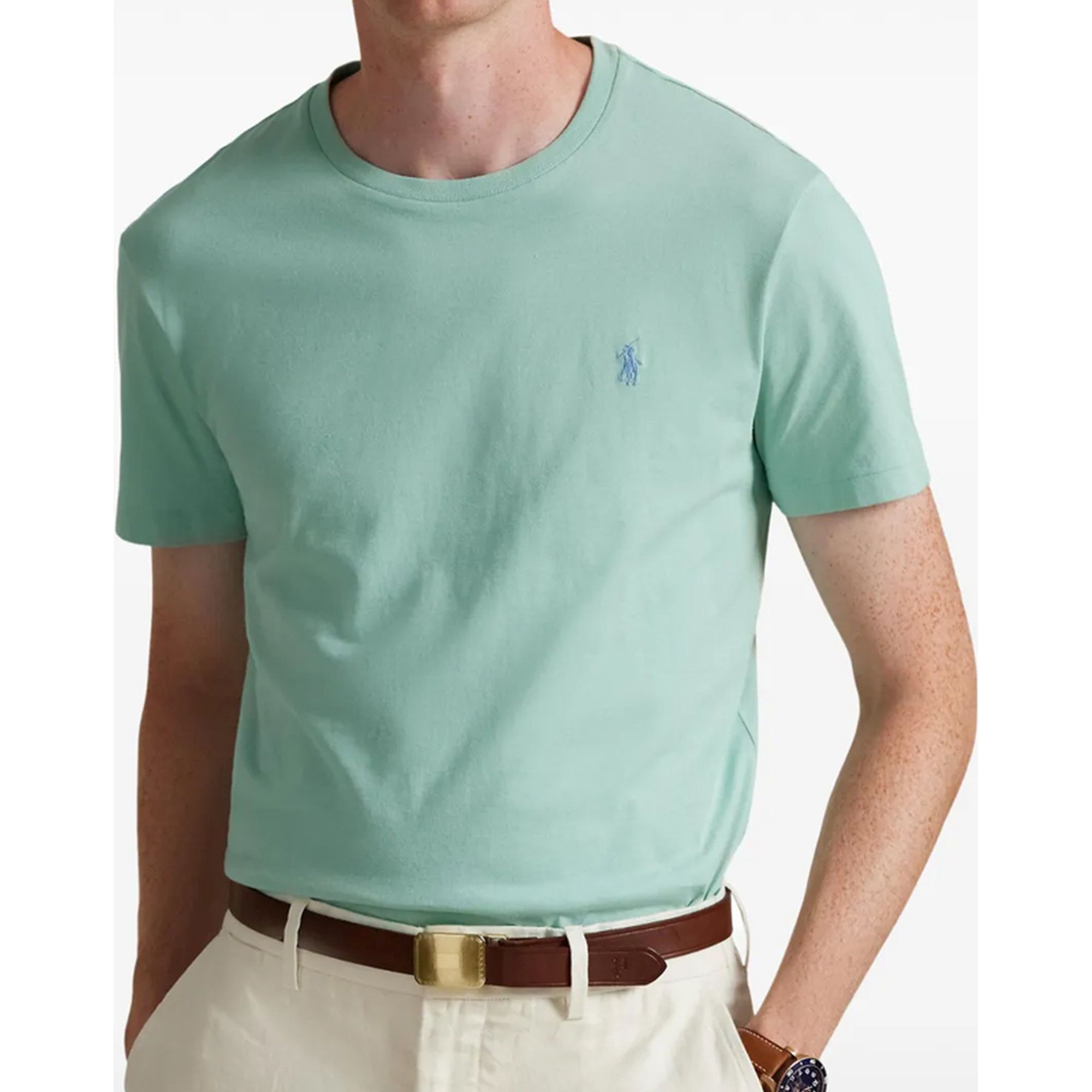 POLO RALPH LAUREN Marškinėliai trump. rankovėmis vyrams, Mėlyna, Short sleeve-t-shirt 2