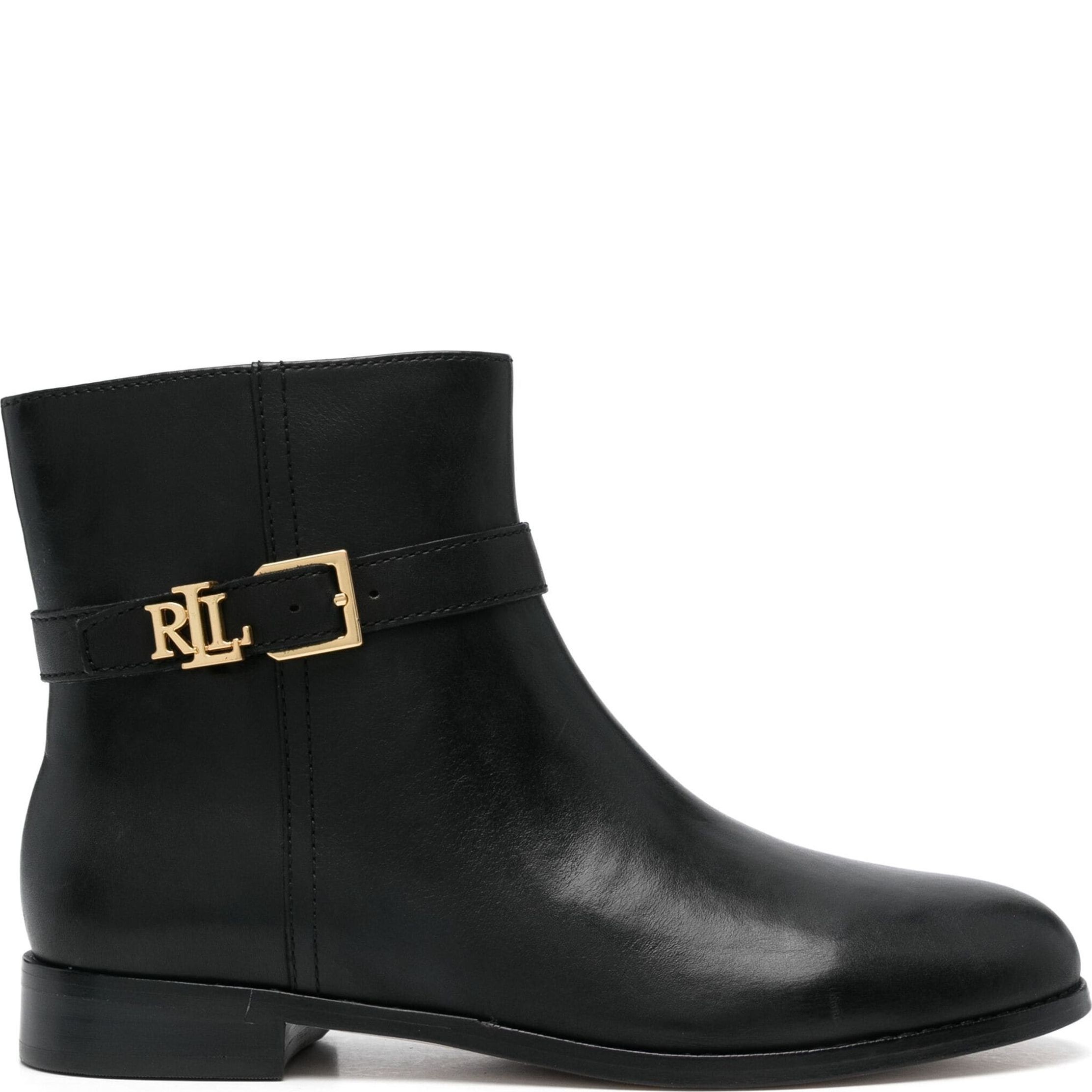 LAUREN RALPH LAUREN Aulinukai moterims, Juoda, Brooke boots bootie 2