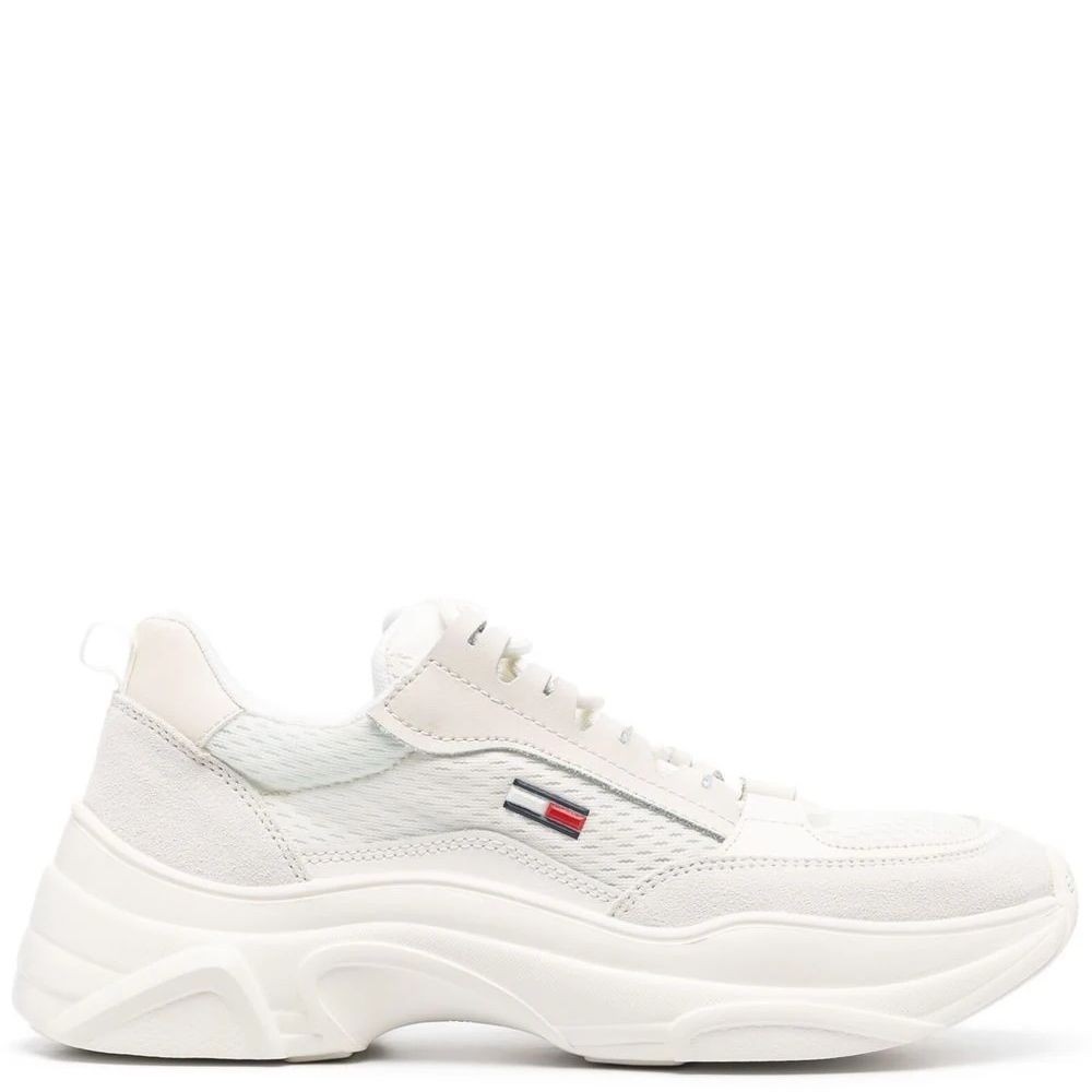 TOMMY JEANS Sportiniai bateliai moterims, Smėlio, Lightweight sport shoe 1