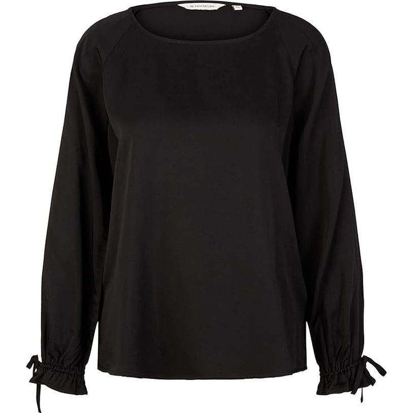 TOM TAILOR Palaidinės moterims, Juoda, blouses