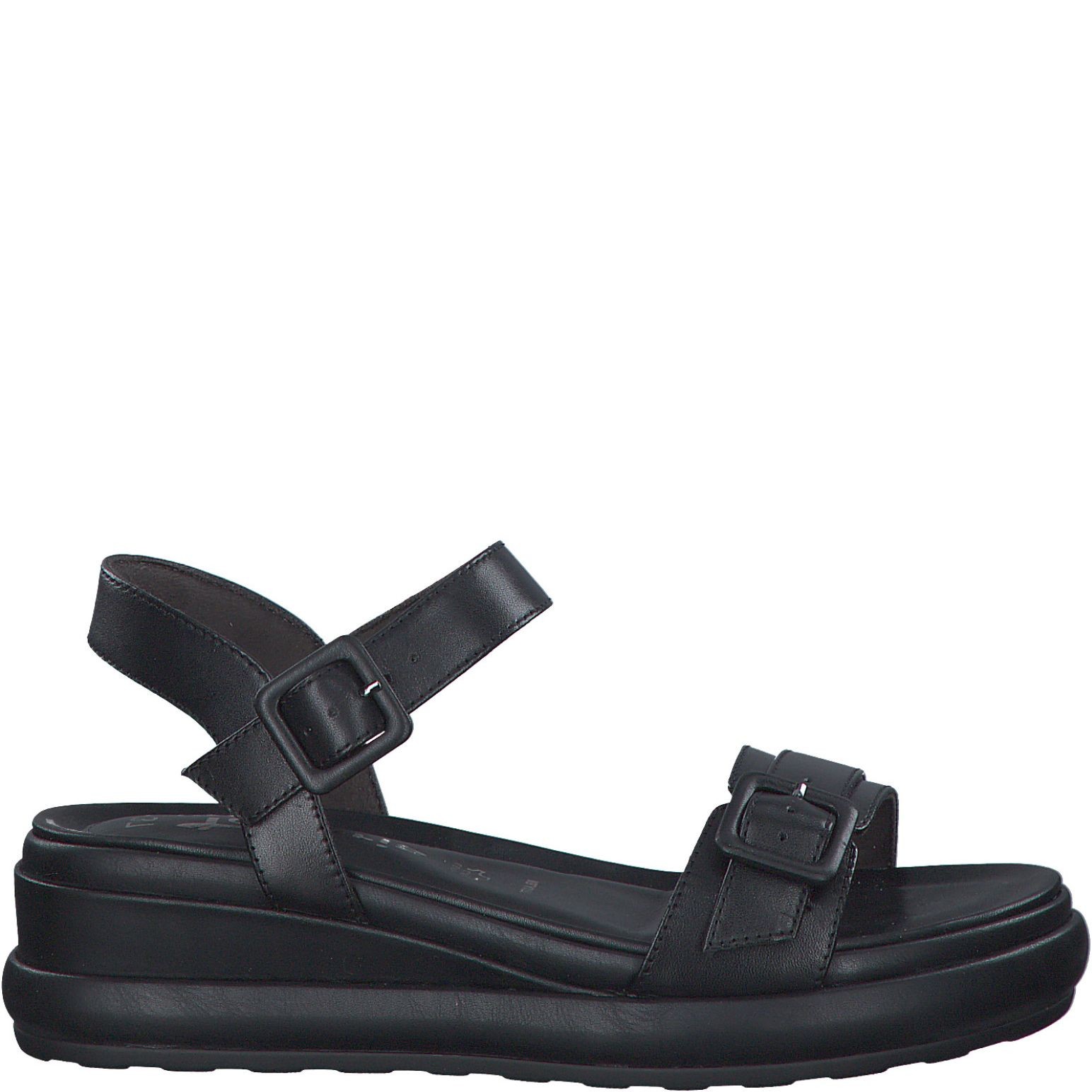 TAMARIS Basutės moterims, Juoda, SANDALS 2