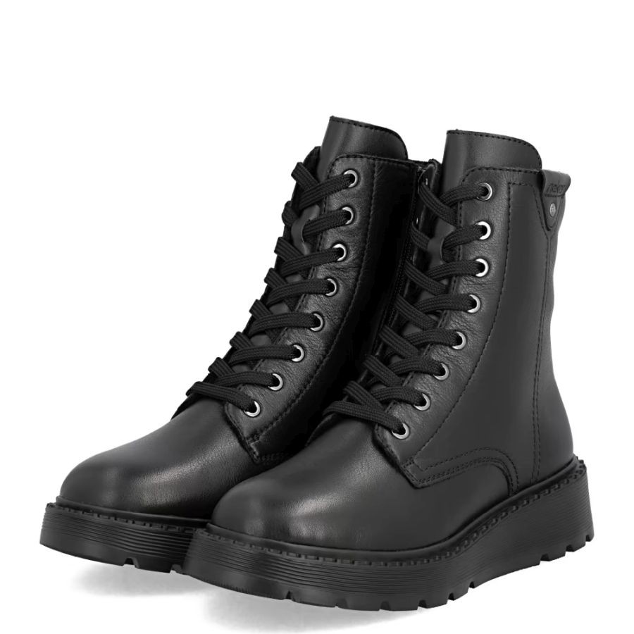 RIEKER Aulinukai moterims, Juoda, Booties 4