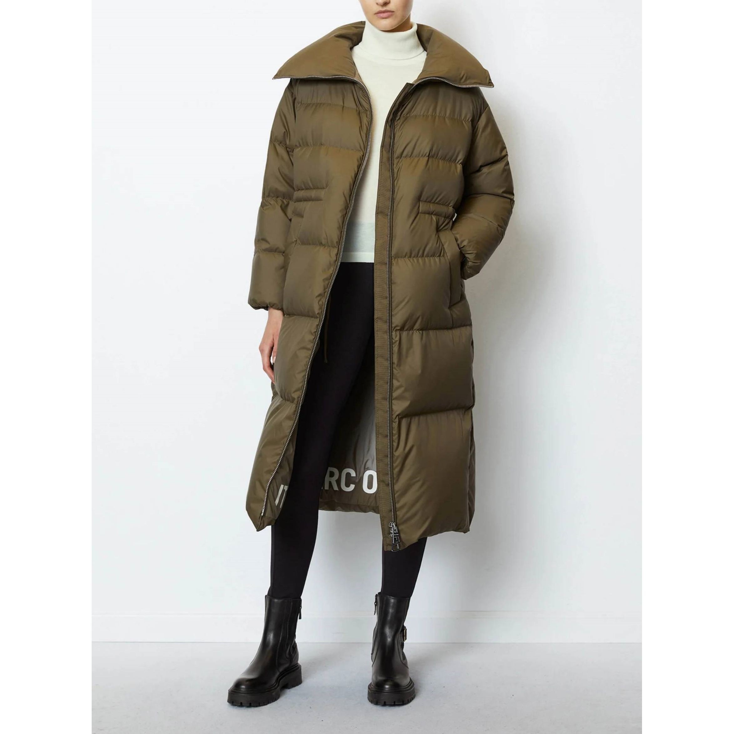 MARC O'POLO Paltas moterims, Žalia 2