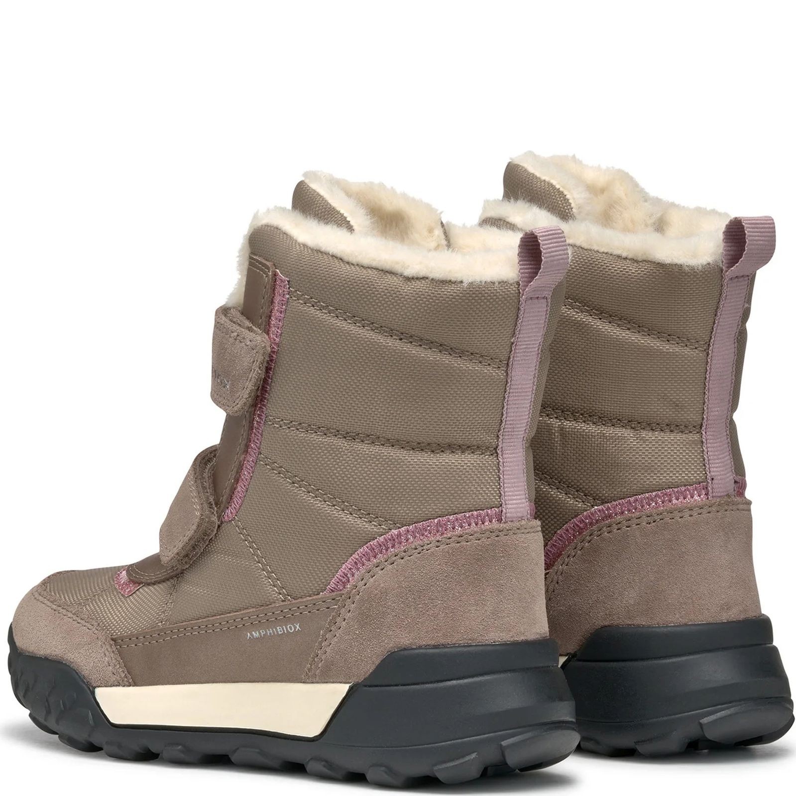 GEOX Aulinukai mergaitėms, Smėlio, Trekkyup booties 3