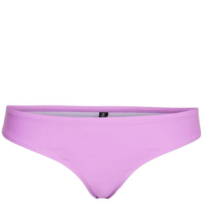 NOISY MAY Apatinė kostiumėlio dalis moterims, Violetinė, NMTWIST BIKINI BRIEFS 1