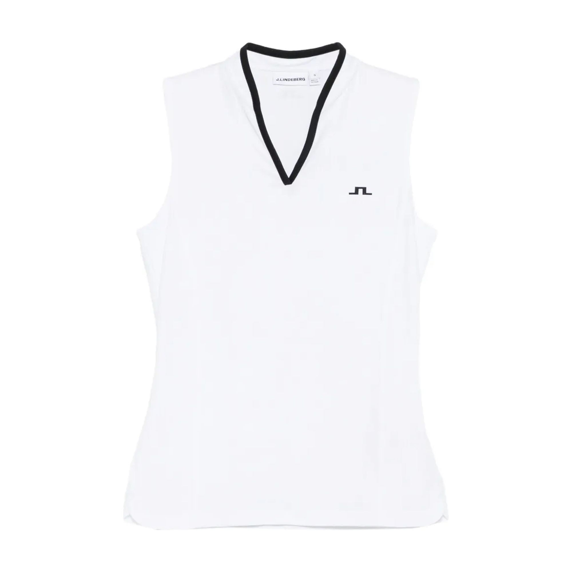 J.LINDEBERG Marškiniai be rankovių moterims, Balta, Mila sleeveless top 1