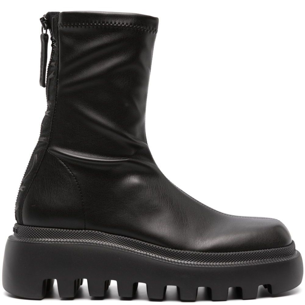 VIC MATIE Aulinukai moterims, Juoda, Saudi bootie 1