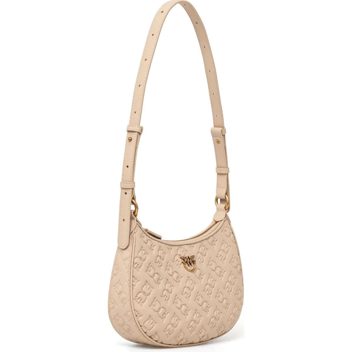 PINKO Rankinė per petį moterims, Smėlio, Mini love bag shoulder bag 2
