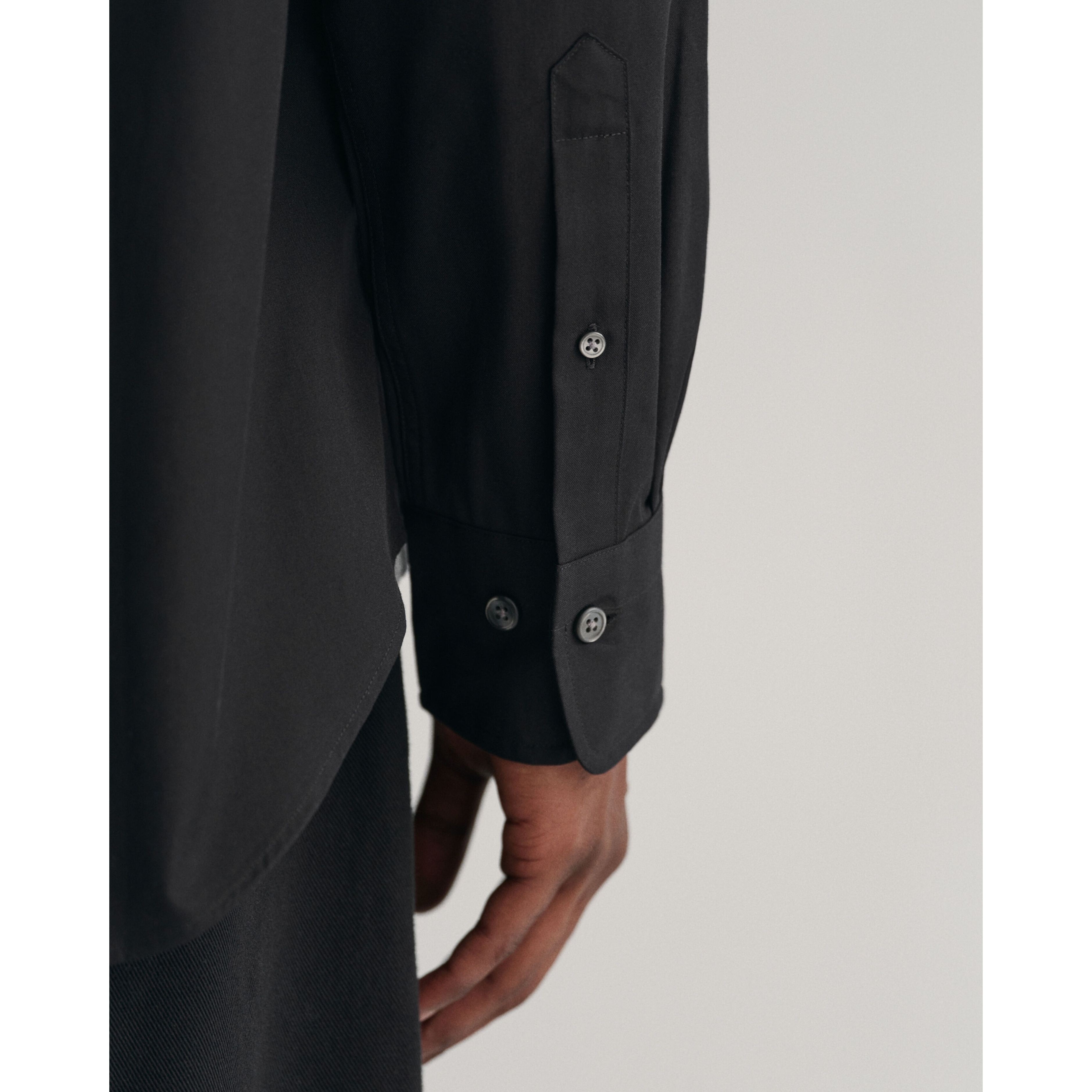 GANT Marškiniai vyrams, Juoda 4