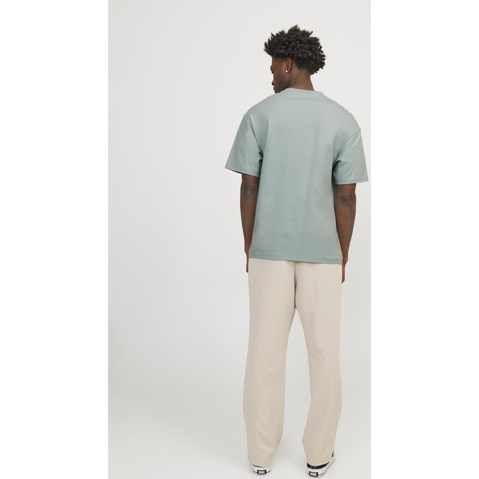 JACK & JONES Marškinėliai vyrams, Pilka, Jorvibe het-shirts 7