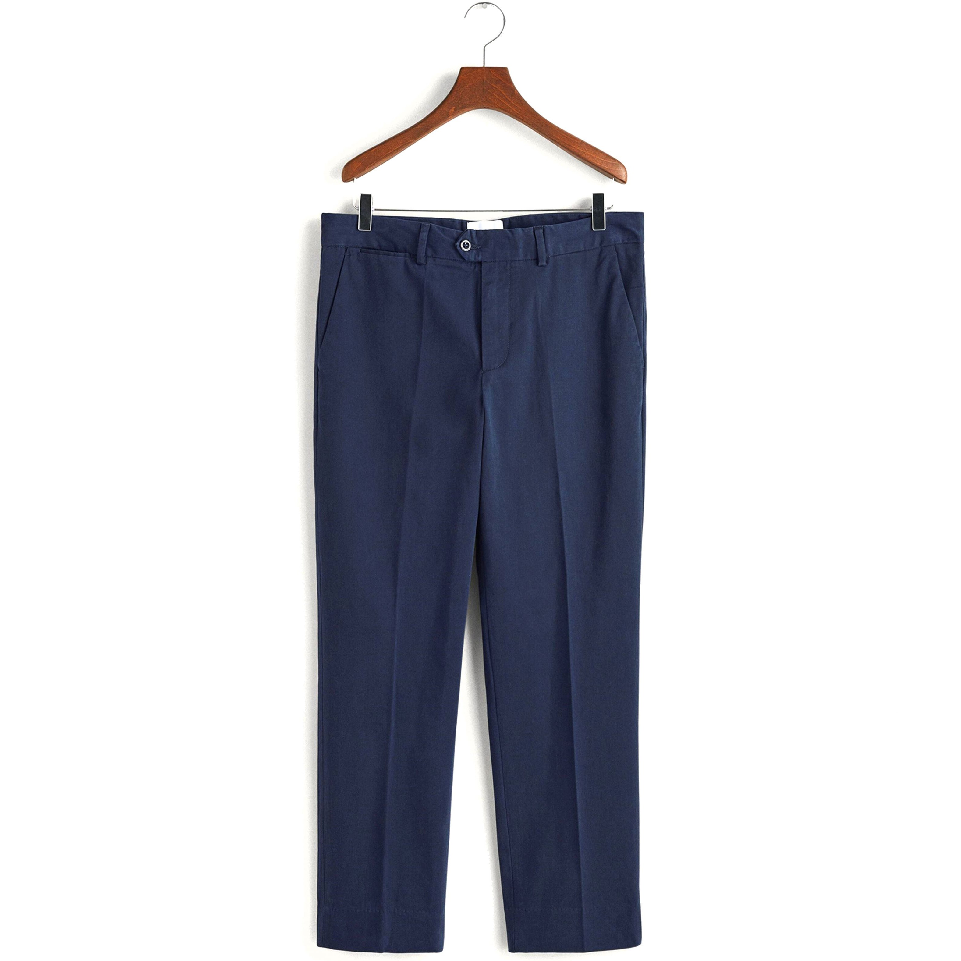 GANT Kelnės vyrams, Mėlyna, PEACHED COTTON SLACK 1