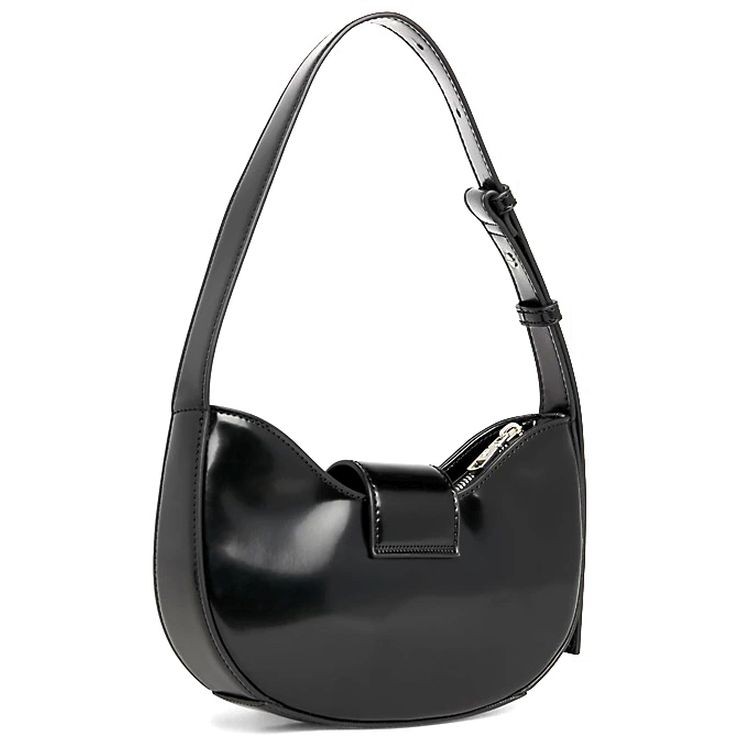CALVIN KLEIN JEANS Rankinė per petį moterims, Juoda, Off duty shoulder bag 2