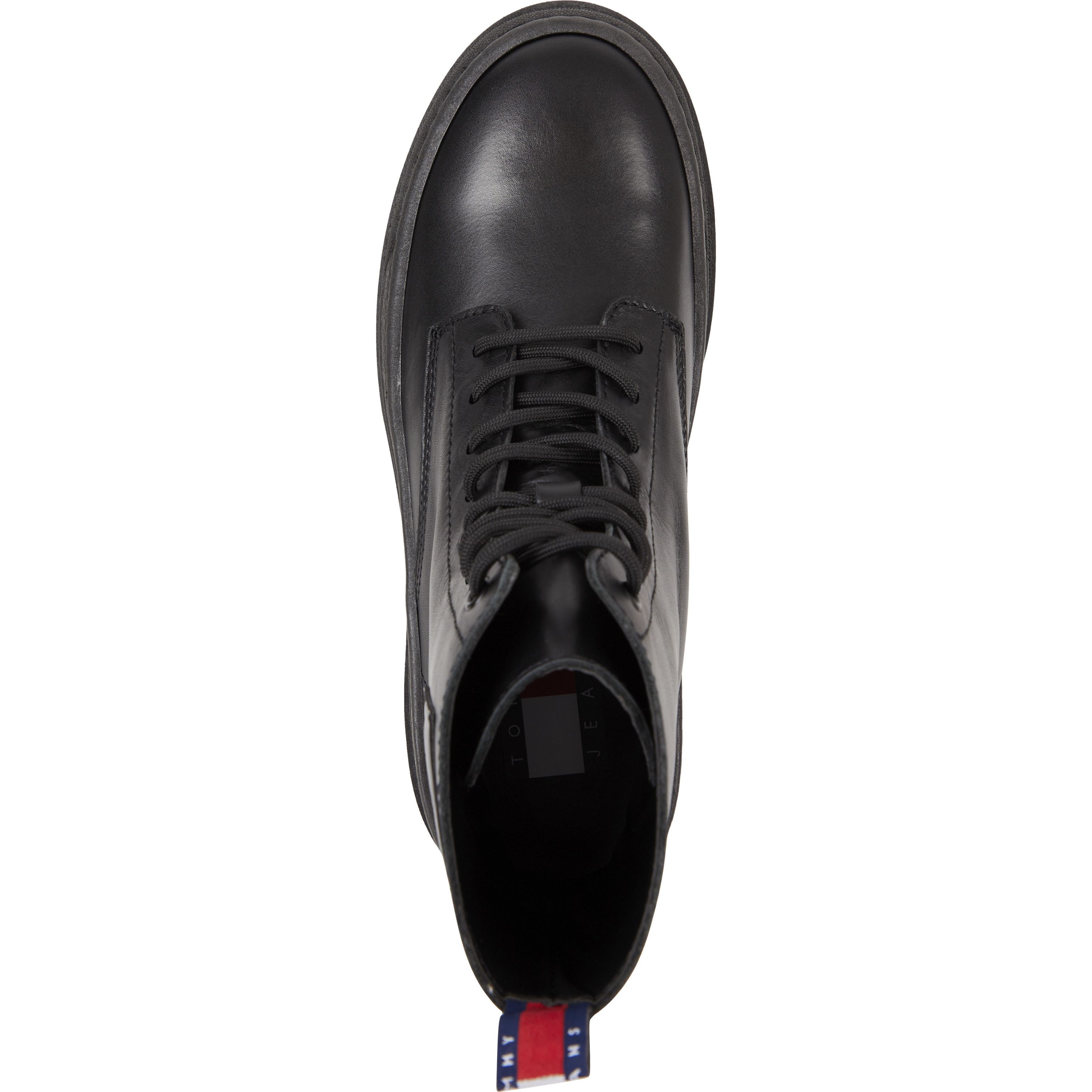 TOMMY JEANS Aulinukai vyrams, Juoda, Foxing lace up booties 3