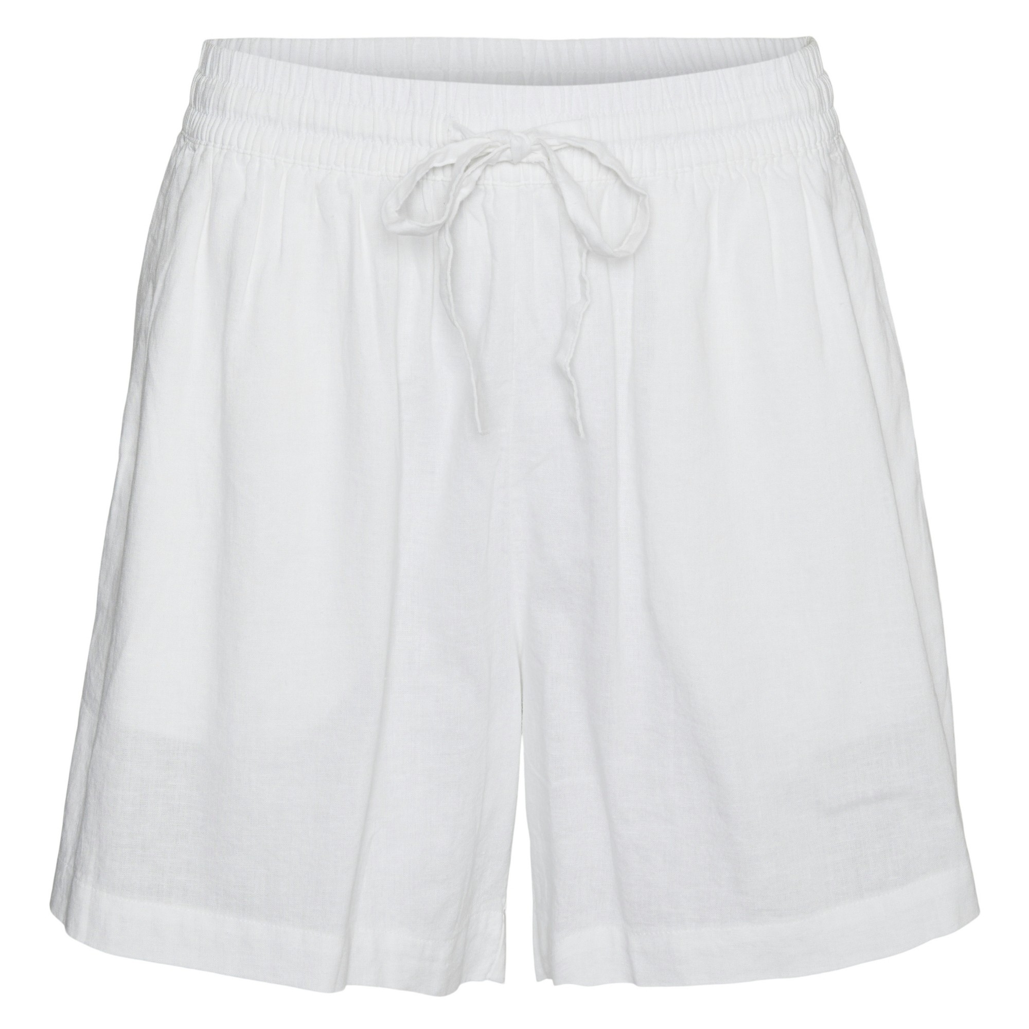 VERO MODA Šortai moterims, Balta, Linn 1