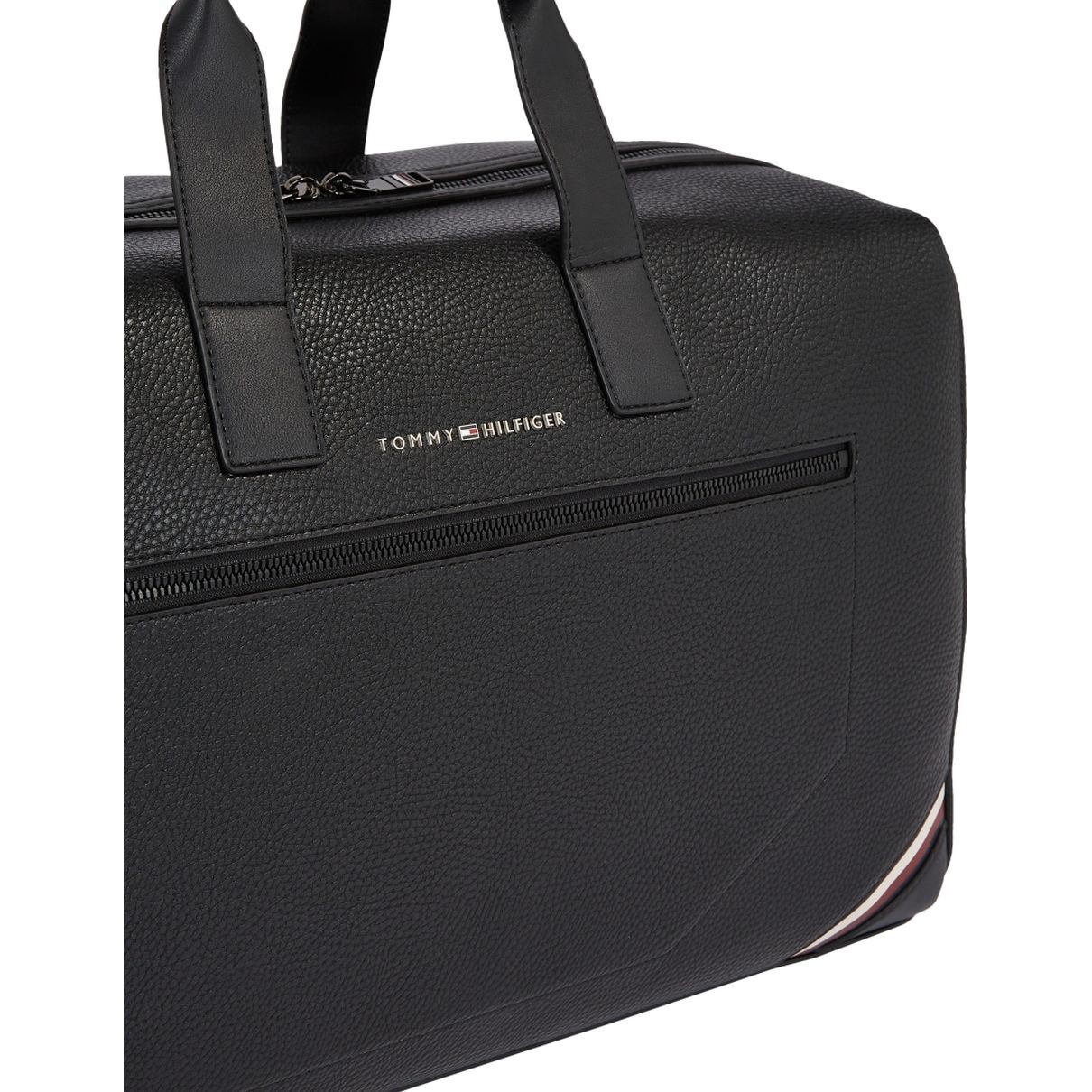 TOMMY HILFIGER Rankinė, krepšys vyrams, Juoda, Central duffle 3