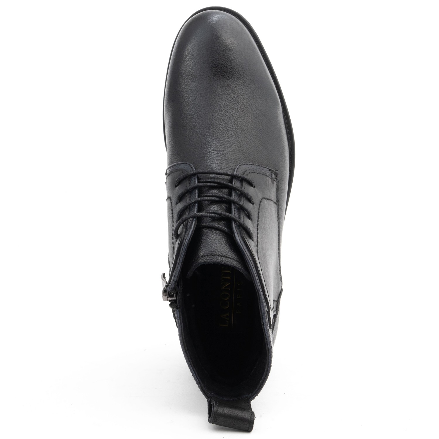 LA CONTE Aulinukai vyrams, Juoda, Booties 4