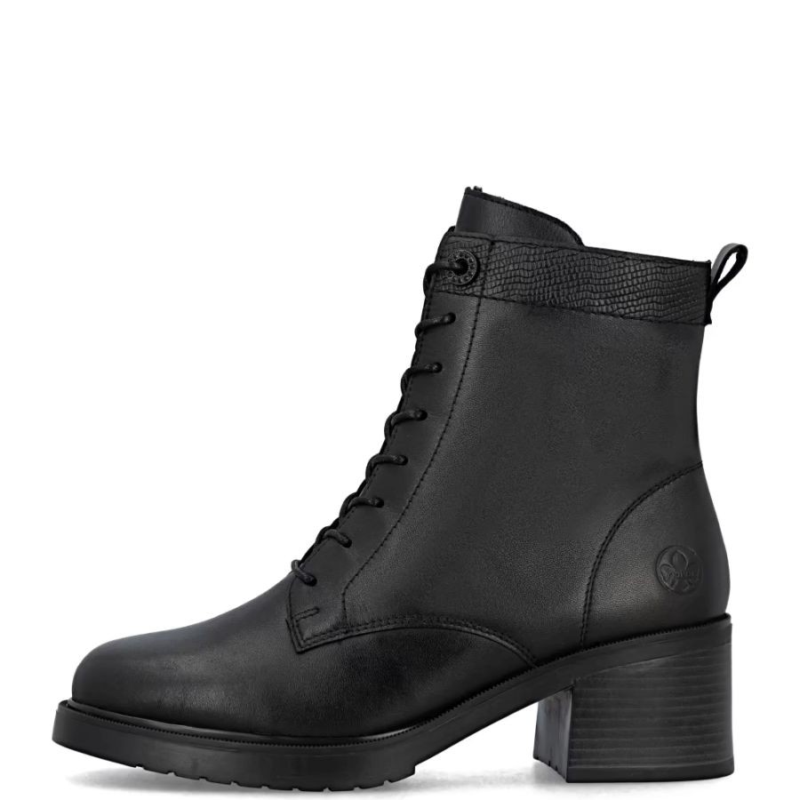 RIEKER Aulinukai moterims, Juoda, Booties 2