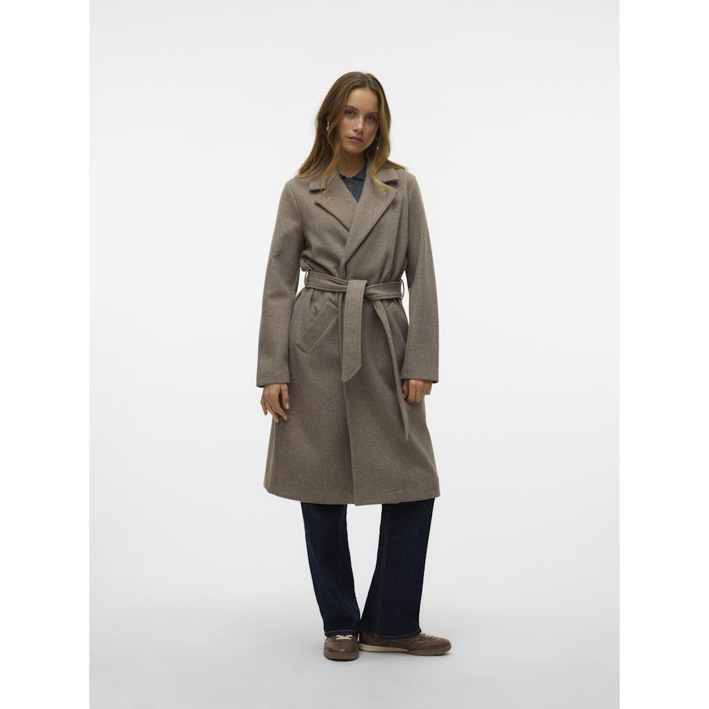 VERO MODA Paltas moterims, Ruda, Fortuneaya long  coat 4