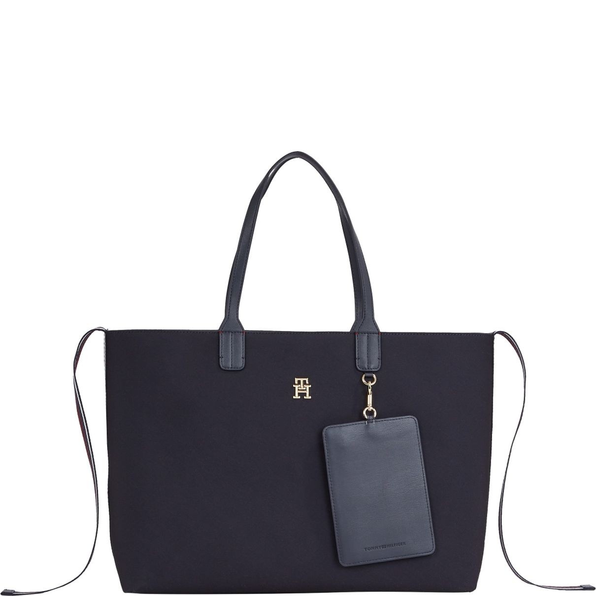 TOMMY HILFIGER Pirkinių krepšys moterims, Mėlyna, Iconic tote twill 1